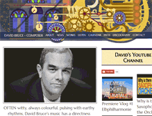 Tablet Screenshot of davidbruce.net